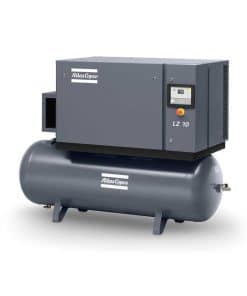 Atlas Copco LZ 7-10UV T500 230/3/60, 132 Gallon Tank Oil Free