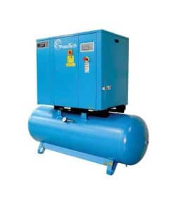 PneuTech RK Series Rotary Screw Fixed Speed Tank Mounted 7.5 HP