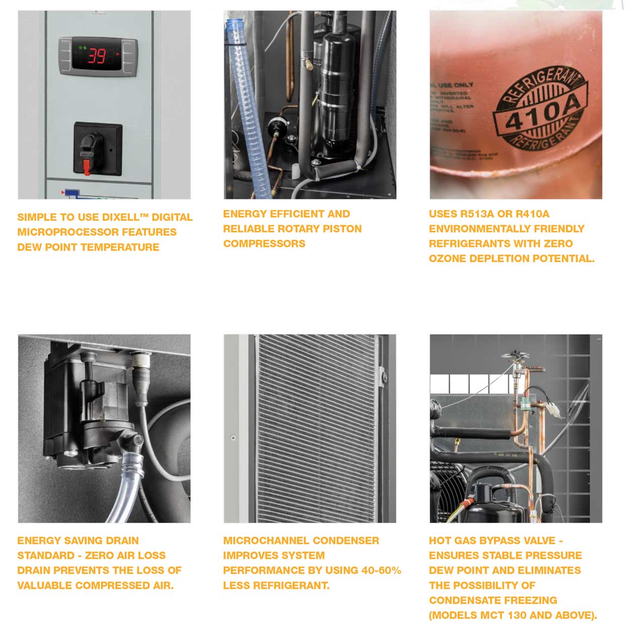 Mattei MCT Series Refrigerated Dryers