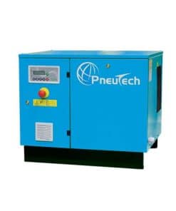 PneuTech RK Series Rotary Screw Variable Speed Belt Driven 7.5 HP Integrated Dryer