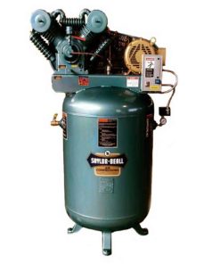 Saylor-Beall Pressure Lubricated 3 HP 60 Gal Model VT-PL-730-60 3 Phase