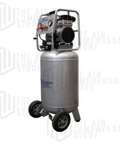Ultra Quiet, Oil-Free and Powerful 2.0 Hp Portable 20-Gallon Air Compressor