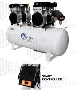 CALIFORNIA AIR TOOLS 20040SM Powerful 4.0 Hp SMART Ultra Quiet & Oil-Free 20 Gallon Air Compressor