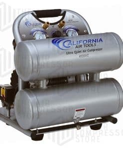 CALIFORNIA AIR TOOLS 4620AC Ultra Quiet 2.0 Hp, Oil-Free, Lightweight Aluminum 4.6 Gallon Air Compressor