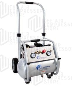 CALIFORNIA AIR TOOLS 5020W Powerful 2.0 Hp Ultra Quiet & Oil-Free Rugged 5 Gallon Air Compressor