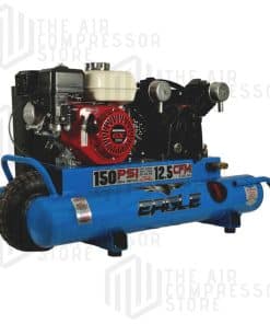 5.5HP Honda Electric Start Twin Tank Wheelbarrow 12.5CFM @100psi (150psi max)