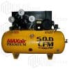 10HP Horizontal Single Phase Power 50 CFM @ 100psi w/Mag Starter (170psi max) 208 volt