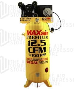 5HP Upright 12.5CFM @ 100psi (170psi max)