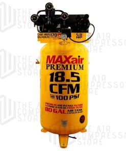 5HP Upright 18.5CFM @ 100psi (170psi max)