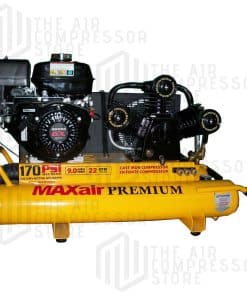 9HP Honda Twin Tank Wheelbarrow 22 CFM @ 100psi (170psi max)