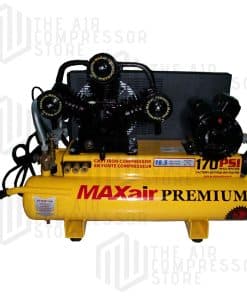 5HP Twin Tank Wheelbarrow 220V 18.5CFM @100psi (170psi max)